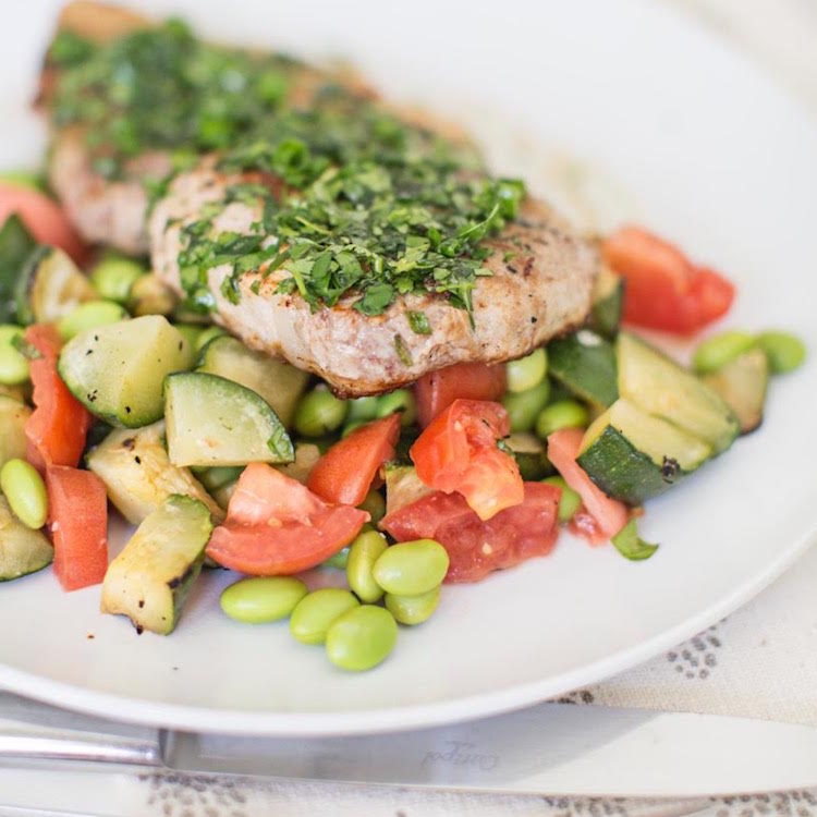 Picture of Garlic-Roasted Fish 